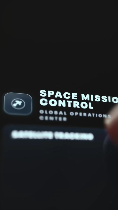 Space Mission Global Operations Control Center Stock Footage 340556049