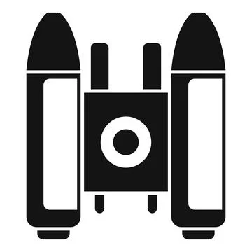 Space module floating in space with open hatch Illustrazione stock