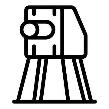 Space module landing on alien planet with tripod legs Ilustración de archivo