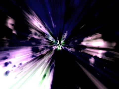 Space Motion Speed Way Colored Explosion Abstract Background Stock Footage 75909120