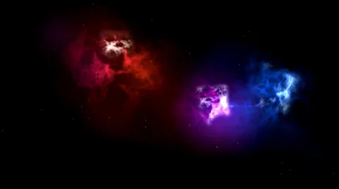 Space Nebual light Stock Footage 32493810