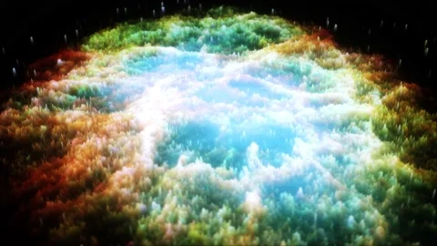 Space Nebula 4k Stock Footage 145497869