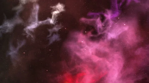 Space Nebula Background 2 Stock Footage 34982551