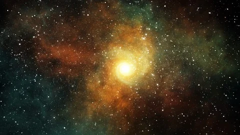 Space Nebula Cosmic Motion Background 4K Stock Footage 121854061