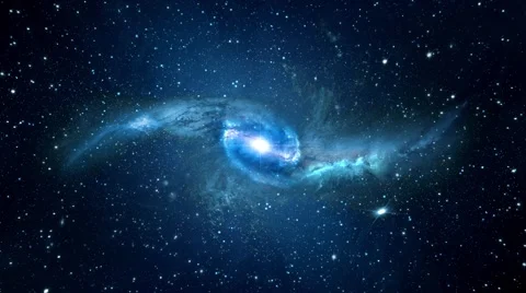 Space Nebula Flight Stock Footage 49709652