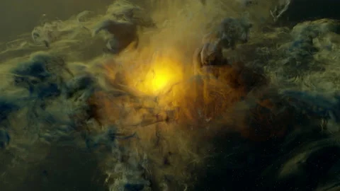 Space nebula. Flight through to supernova. Stock Footage 157199058