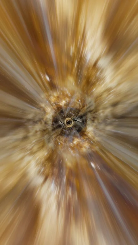 Space Nebula Flight Tunnel Stock Footage 289458254