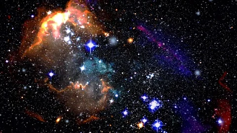 Space Nebula Stock Footage 92487503