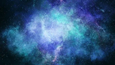 Space Nebula Galaxy Background Stock Footage 123002812