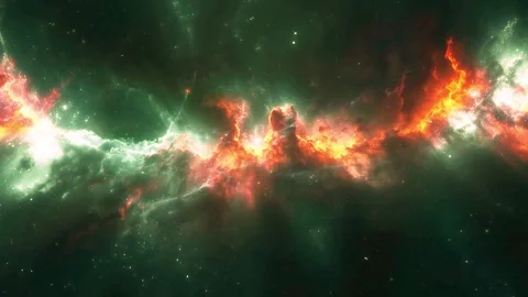 Space Nebula Galaxy Motion Background 4K Stock Footage 277923314