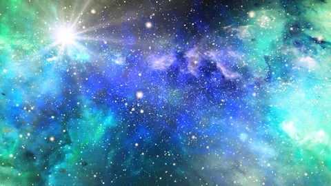Space Nebula Galaxy Motion Background 4K Stock Footage 277925065