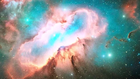 Space Nebula Galaxy Motion Background 4K Stock Footage 277925087