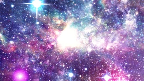 Space Nebula Galaxy Motion Background 4K Stock Footage 277928264