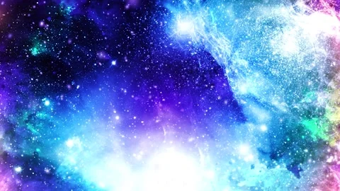 Space Nebula Galaxy Motion Background 4K Stock Footage 277936986