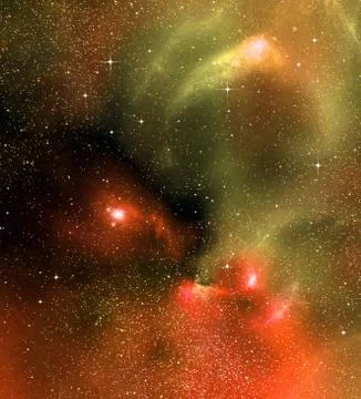 Space nebula Stock Illustration