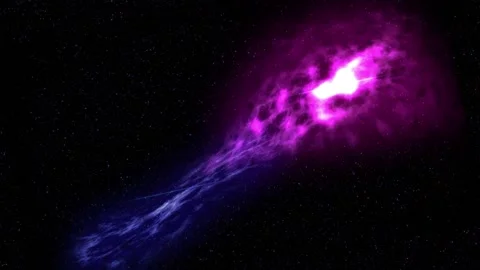 Space Nebula Rotation Video stock 159234296