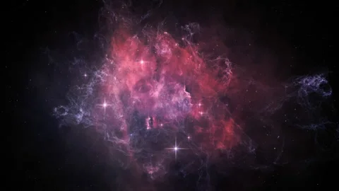 Space nebula rotation looped Stock Footage 269466774