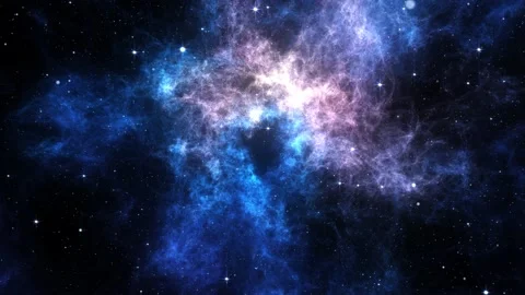 Space Nebula Tunnel Background Stock Footage 179773786