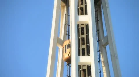 Space Needle 2 Stock Footage 12332249