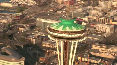 Space Needle 3 Stock Footage 22332173