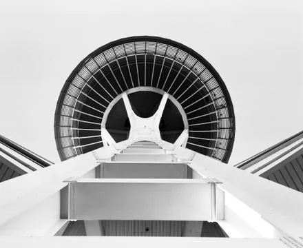 Space needle abstract Stock Photos