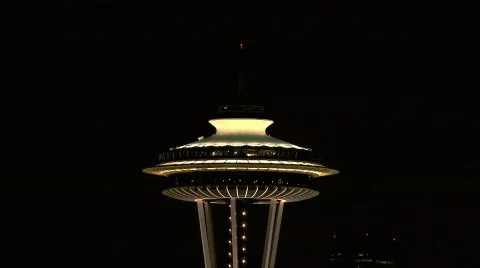 Space Needle Stock Footage 821875