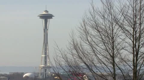 SPACE NEEDLE 動画素材 10992157