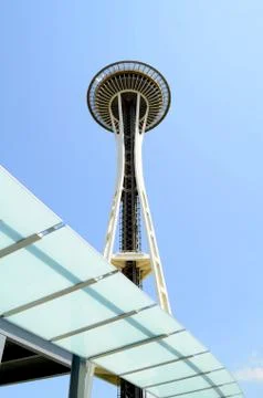 Space needle Stock-Fotos