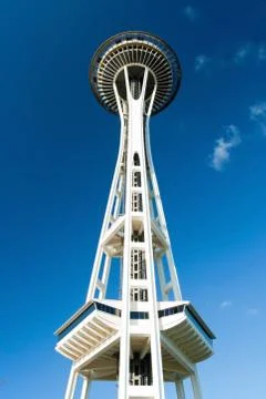 Space needle in seattle Stock Photos