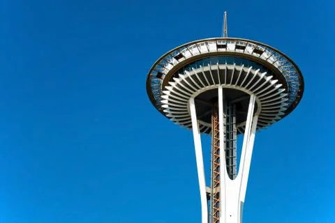 Space needle in seattle Stock Photos