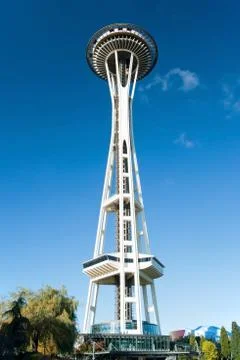 Space needle in seattle Stock Photos