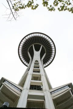 Space needle in seattle Stock Photos