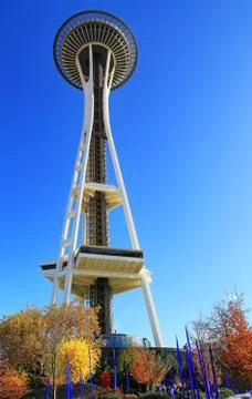 Space Needle in Seattle Stock Photos