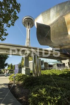 Space Needle. Seattle, Washington, USA Stock Photos