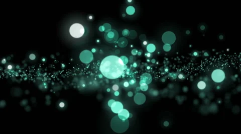 Space neon background with particles. Stock Footage 62415471