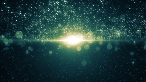 Space neon background with particles. Space blue dust with stars on black bac 스톡 동영상 82479394