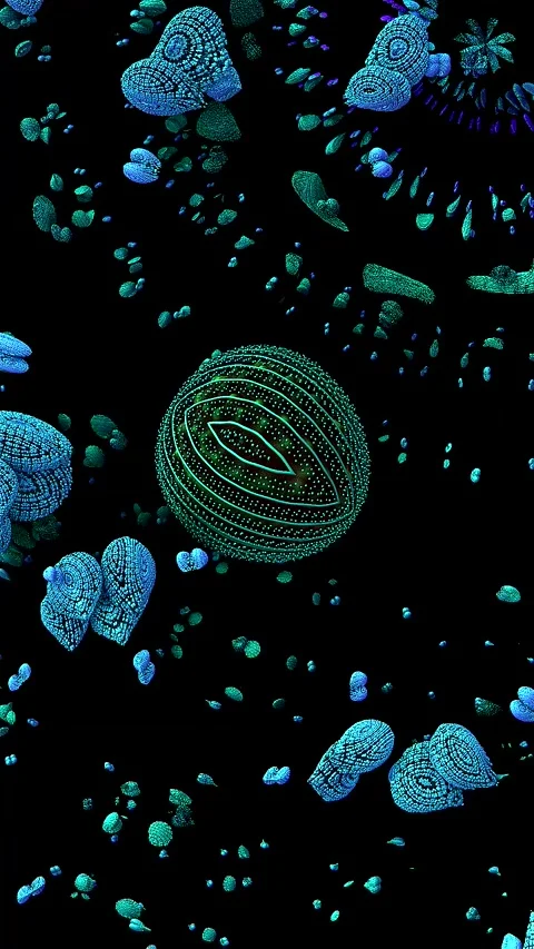 Space nut Stock Footage 165297275