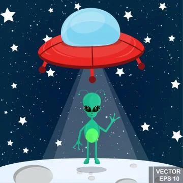 Space. An object. Galaxy. For your design. Icon. A cartoon. Stockillustratie