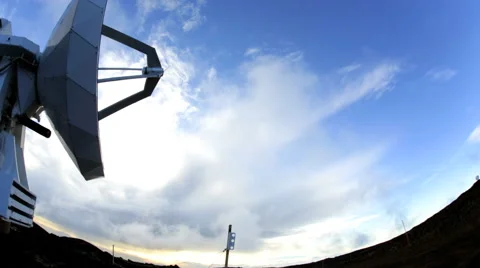 Space Observation Very Large Array Future Communications Science Technology Stock Footage 42239374