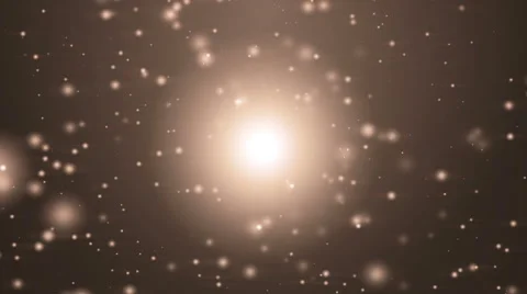 Space orange background with particles. Vídeo Stock 60122351