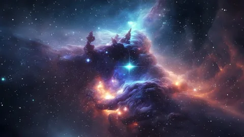 Space Panorama 4K Stock Footage 230488760