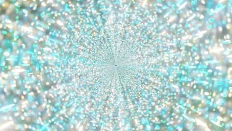 Space particles 4k cool wormhole galaxy 3d illustrationmotion art vj loop Stock Footage 160529555