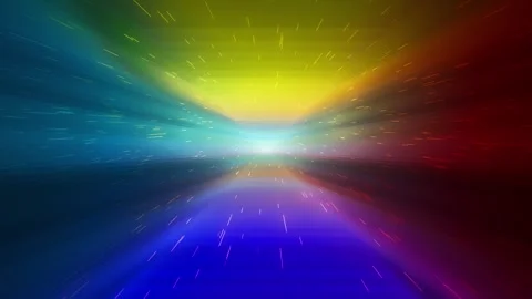 Space Particles with Lights Background Stock Footage 283100815