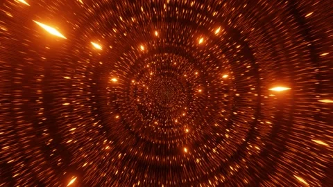 Space particles science fiction 3d illustration motion design visual Stock Footage 160525234