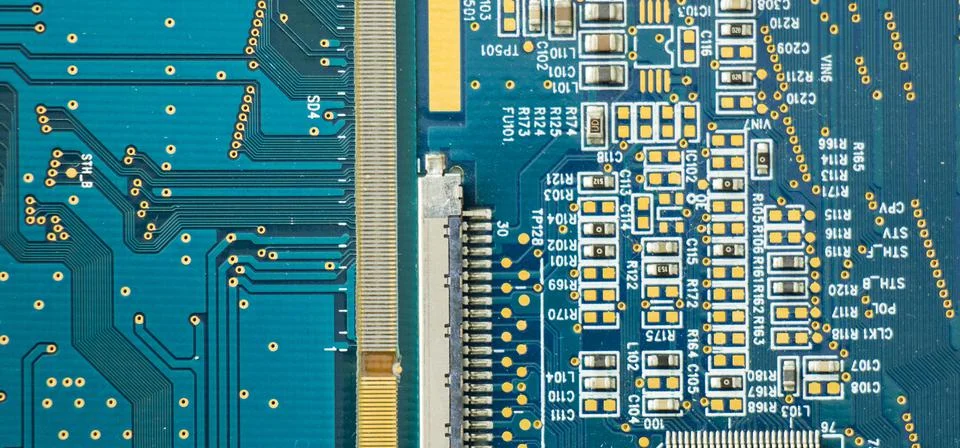 Space parts, microprocessor and microchips, background and texture of electrical 写真素材