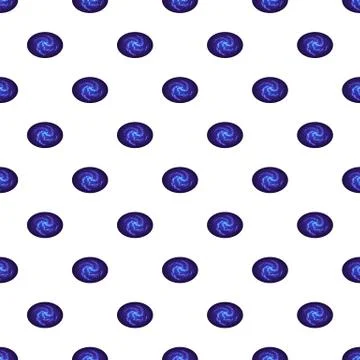 Space pattern, cartoon style Stockillustratie