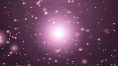Space pink background with particles. Stock-Footage 60122327