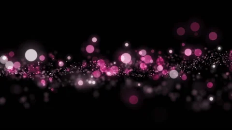 Space pink background with particles. Vídeo Stock 62416522