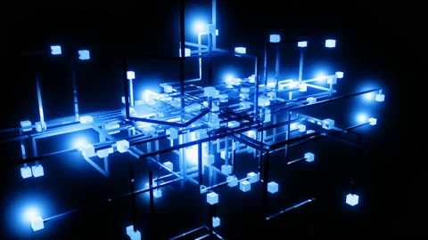 Space pipeline Stock Footage 148923422