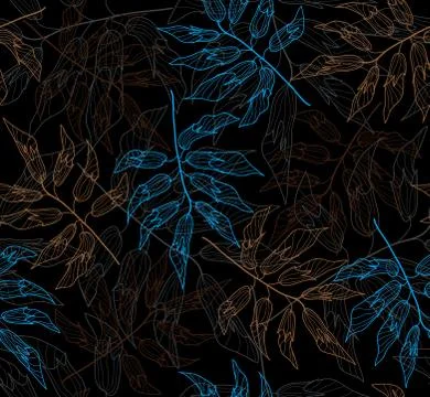 The space of plants Stock Illustration